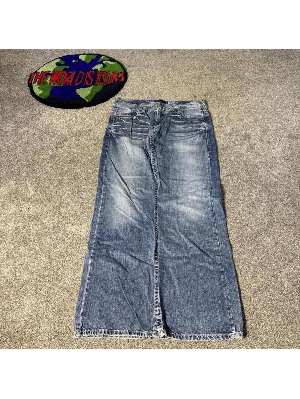 y2k vintage baggy inc concepts denim jeans